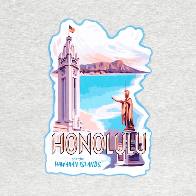 Honolulu (Hawaiian Islands) by Widmore